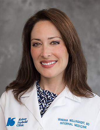 Portrait of Vanessa Wellinghoff, MD, Internal Medicine specialist at Kelsey-Seybold Clinic.