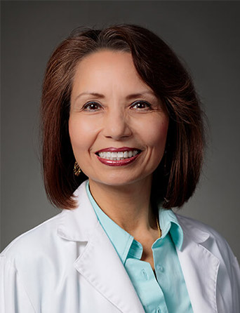 Portrait of Lucy Buencamino, MD, Internal Medicine specialist at Kelsey-Seybold Clinic.