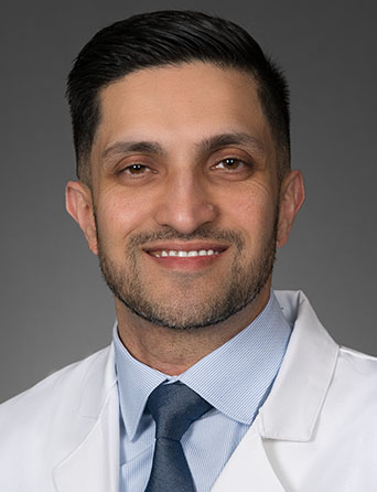 Portrait of Faisal Siddiqui, MD, Family Medicine specialist at Kelsey-Seybold Clinic.