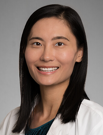 Headshot of Jingxin Sun, MD, Hematology and Medical Oncology specialist at Kelsey-Seybold Clinic.