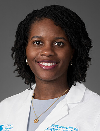 Portrait of Tiffany Ikwuagwu, MD, OBGYN provider at Kelsey-Seybold Clinic.