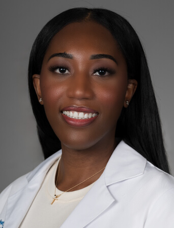 Portrait of Adeola Oyenuga, MSN, FNP-BC, Family Medicine specialist at Kelsey-Seybold Clinic.