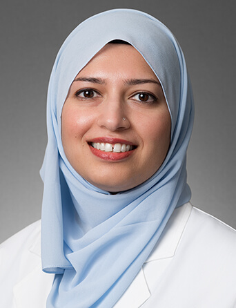 Portrait of Attiyah Zaheer, MD, Family Medicine specialist at Kelsey-Seybold Clinic.