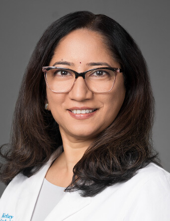 Portrait of Leena Kodali, MD, Internal Medicine, Primary Care specialist at Kelsey-Seybold Clinic.