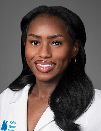 Portrait of Folawiyo Babalola, MD, Dermatology specialist at Kelsey-Seybold Clinic.
