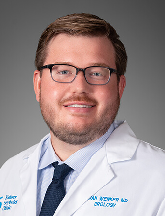Portrait of Evan Wenker, MD, Urology specialist at Kelsey-Seybold Clinic.