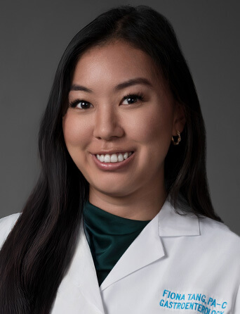 Portrait of Fiona Tang, PA-C, Gastroenterology specialist at Kelsey-Seybold Clinic.