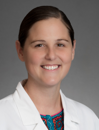 Headshot of Megan Powell, MD, an internal medicine specialist at Kelsey-Seybold Clinic.