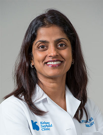Headshot of Rupa Puttappa, MD, FACC, cardiologist at Kelsey-Seybold Clinic.