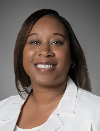 Portrait of Shlonda Terry, MSN, FNP-C, Family Medicine specialist at Kelsey-Seybold Clinic.