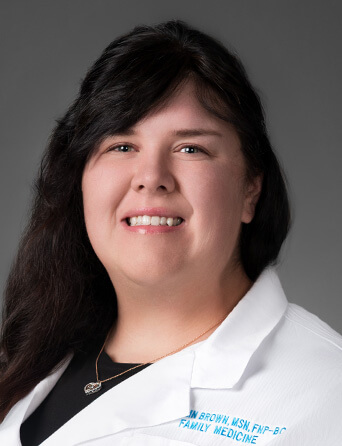 Portrait of Autumn Brown, FNP-BC, Family Medicine, Primary Care specialist at Kelsey-Seybold Clinic.