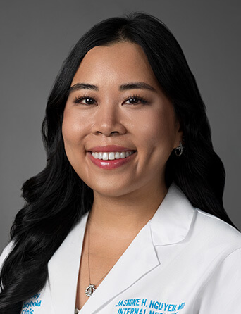 Portrait of Jasmine H. Nguyen, MD, Internal Medicine and Primary Care specialist at Kelsey-Seybold Clinic.