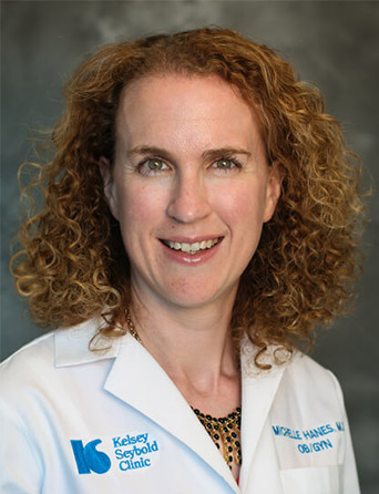 Portrait of Michelle Hanes, MD, FACOG, Gynecology and OBGYN specialist at Kelsey-Seybold Clinic.