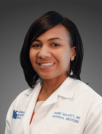 Portrait of Debbie Walcott, MD, Internal Medicine specialist at Kelsey-Seybold Clinic.