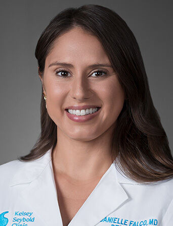 Portrait of Danielle Falco, MD, Pediatrics specialist at Kelsey-Seybold Clinic.