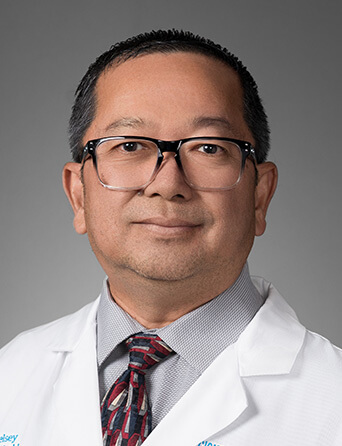 Portrait of Giomer Calacsan, AGACNP-BC,  specialist at Kelsey-Seybold Clinic.