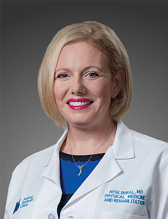 Headshot of Ayse Dural, MD, Physical Medicine and Rehabilitation specialist at Kelsey-Seybold Clinic.