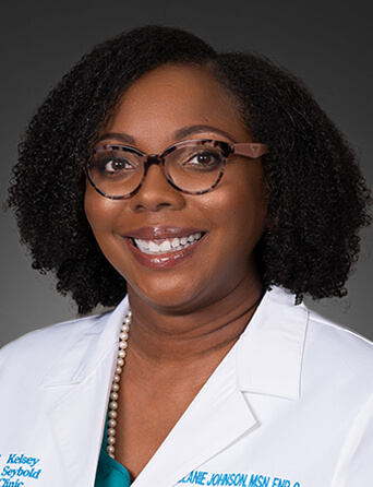 Headshot of Melanie Johnson, FNP-C internal medicine nurse practitioner 