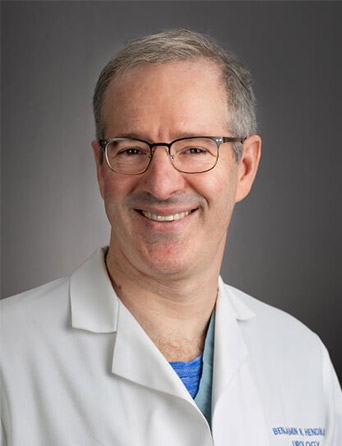 Headshot of Benjamin Hendin, MD, urologist at Kelsey-Seybold Clinic.