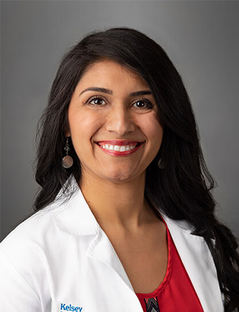 Headshot of Angela Guerra, MD, Family Medicine specialist at Kelsey-Seybold Clinic.