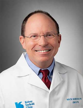 Portrait of James Burkhead, MD, FACOG, Gynecology and OBGYN specialist at Kelsey-Seybold Clinic.