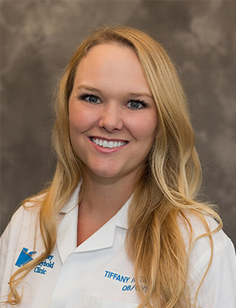 Portrait of Tiffany Tracy, MD, Gynecology and OBGYN specialist at Kelsey-Seybold Clinic.