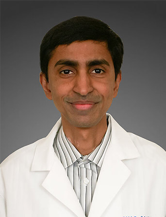 Headshot of Amar Gaalla, MD, radiologist at Kelsey-Seybold Clinic.