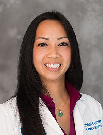 Portrait of Thuyminh Nguyen, DO, Family Medicine specialist at Kelsey-Seybold Clinic.