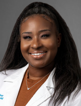 Portrait of Tenika Antoine, MSN, FNP-C, Family Medicine specialist at Kelsey-Seybold Clinic.