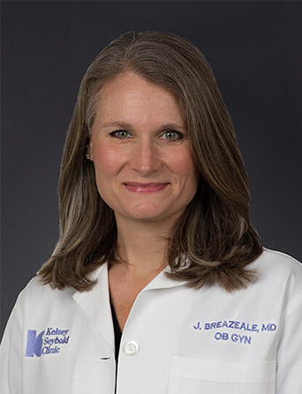 Portrait of Jennifer Breazeale, MD, FACOG, Gynecology and OBGYN specialist at Kelsey-Seybold Clinic.