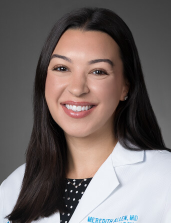 Portrait of Meredith Allen, MD, Otolaryngology (ENT) specialist at Kelsey-Seybold Clinic.