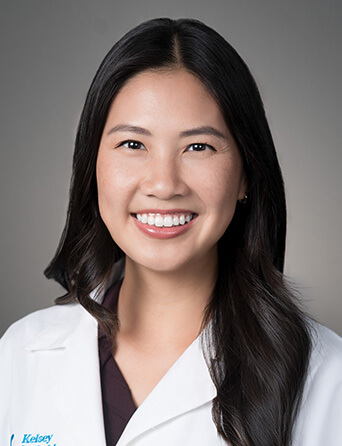 Portrait of Annie Moy, DO, OB/GYN specialist at Kelsey-Seybold Clinic.