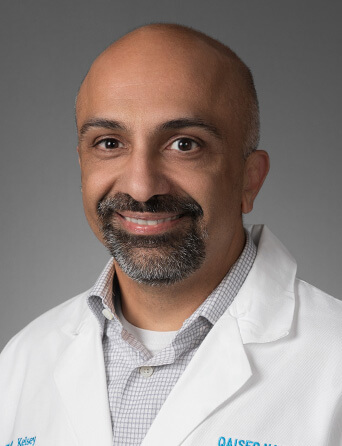 Portrait of Qaiser Nabi, DO,  anesthesiology specialist at Kelsey-Seybold Clinic.