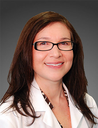 Portrait of Irma Pfister, MD, Internal Medicine specialist at Kelsey-Seybold Clinic.