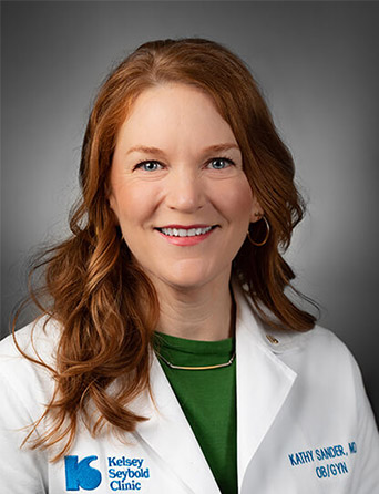 Portrait of Kathy Sander, MD, FACOG, Gynecology and OBGYN specialist at Kelsey-Seybold Clinic.
