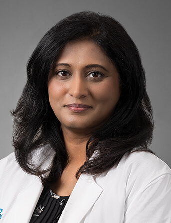 Portrait of Bushra Jilani, MD, Internal Medicine specialist at Kelsey-Seybold Clinic.