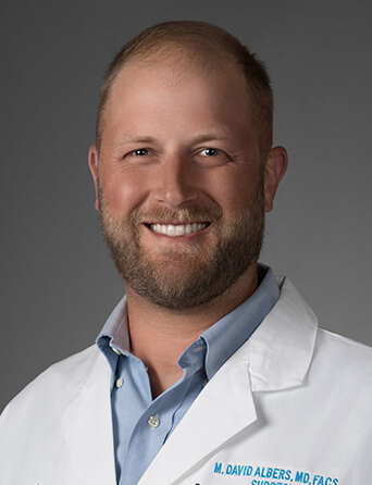 Portrait of Michael David Albers, MD, Surgery specialist at Kelsey-Seybold Clinic.