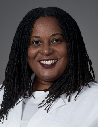 Portrait of Shemeka Banger-Hill, MD, Internal Medicine, Pediatrics, Primary Care specialist at Kelsey-Seybold Clinic.