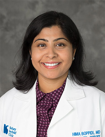 Portrait of Hima Boppidi, MD, Hematology/Oncology specialist at Kelsey-Seybold Clinic.