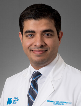 Portrait of Muhammad Awan, MD, Cardiology specialist at Kelsey-Seybold Clinic.