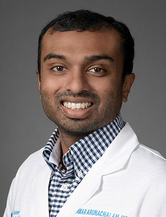 Portrait of Amar Arunachalam, MD, Endocrinology specialist at Kelsey-Seybold Clinic.