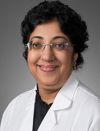 Portrait of Farah Mushtaq, MD, Endocrinology specialist at Kelsey-Seybold Clinic.