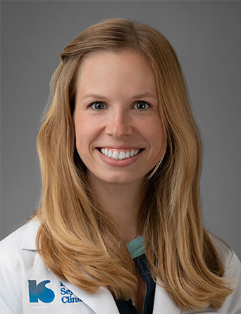 Portrait of Emily Patton, MD, Otolaryngology and ENT specialist at Kelsey-Seybold Clinic.