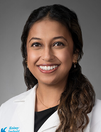 Portrait of Farrah Rahim, MD, Hospitalist specialist at Kelsey-Seybold Clinic.