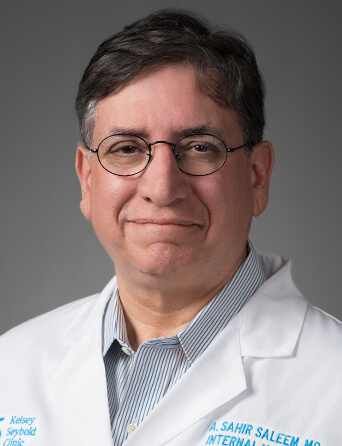 Portrait of A. Sahir Saleem, MD, Internal Medicine, Primary Care specialist at Kelsey-Seybold Clinic.