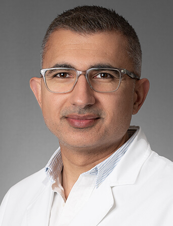 Portrait of Ammar Dhari, MD, OB/GYN specialist at Kelsey-Seybold Clinic.