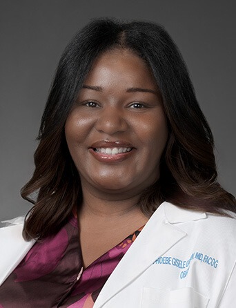 Portrait of Phoebe Griffin, MD, OB/GYN specialist at Kelsey-Seybold Clinic.