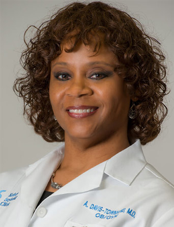 Portrait of Alecia Davis-Salters, MD, FACOG, Gynecology and OB/GYN specialist at Kelsey-Seybold Clinic.