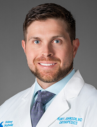 Portrait of Kurt Johnson, MD, Orthopedics specialist at Kelsey-Seybold Clinic.