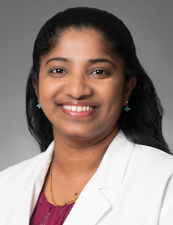 Portrait of Surya Jacob, MD, Pediatrics specialist at Kelsey-Seybold Clinic.